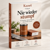 E-Book „Nie wieder stumpf“ gratis dazu